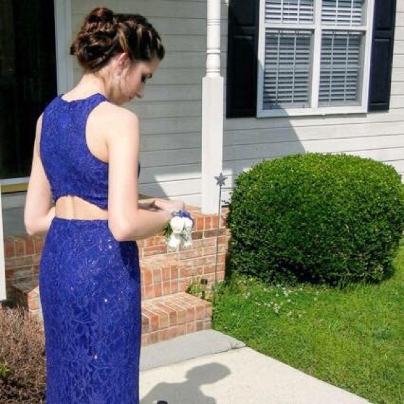 Size 1 -Jodi Kristopher Prom Dress . - Picture 5 of 5